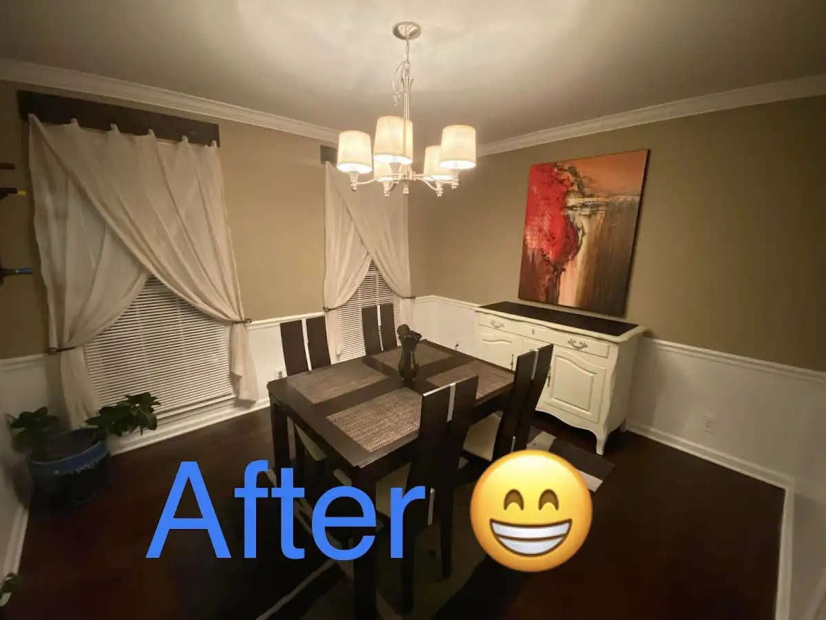 Professional dining room restoration after water damage in Bay Minette