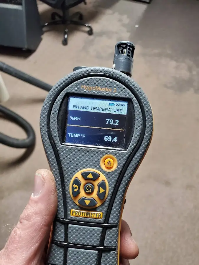 Moisture meter humidity assessment for Fire & Smoke Damage Restoration in Bay Minette
